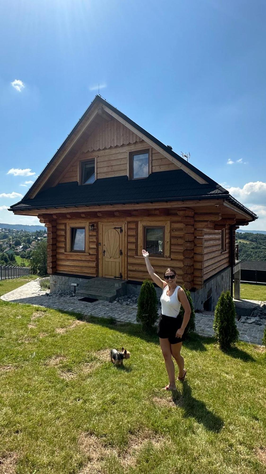 Zloty Gron Log Houses & Apartments Істебна Екстер'єр фото