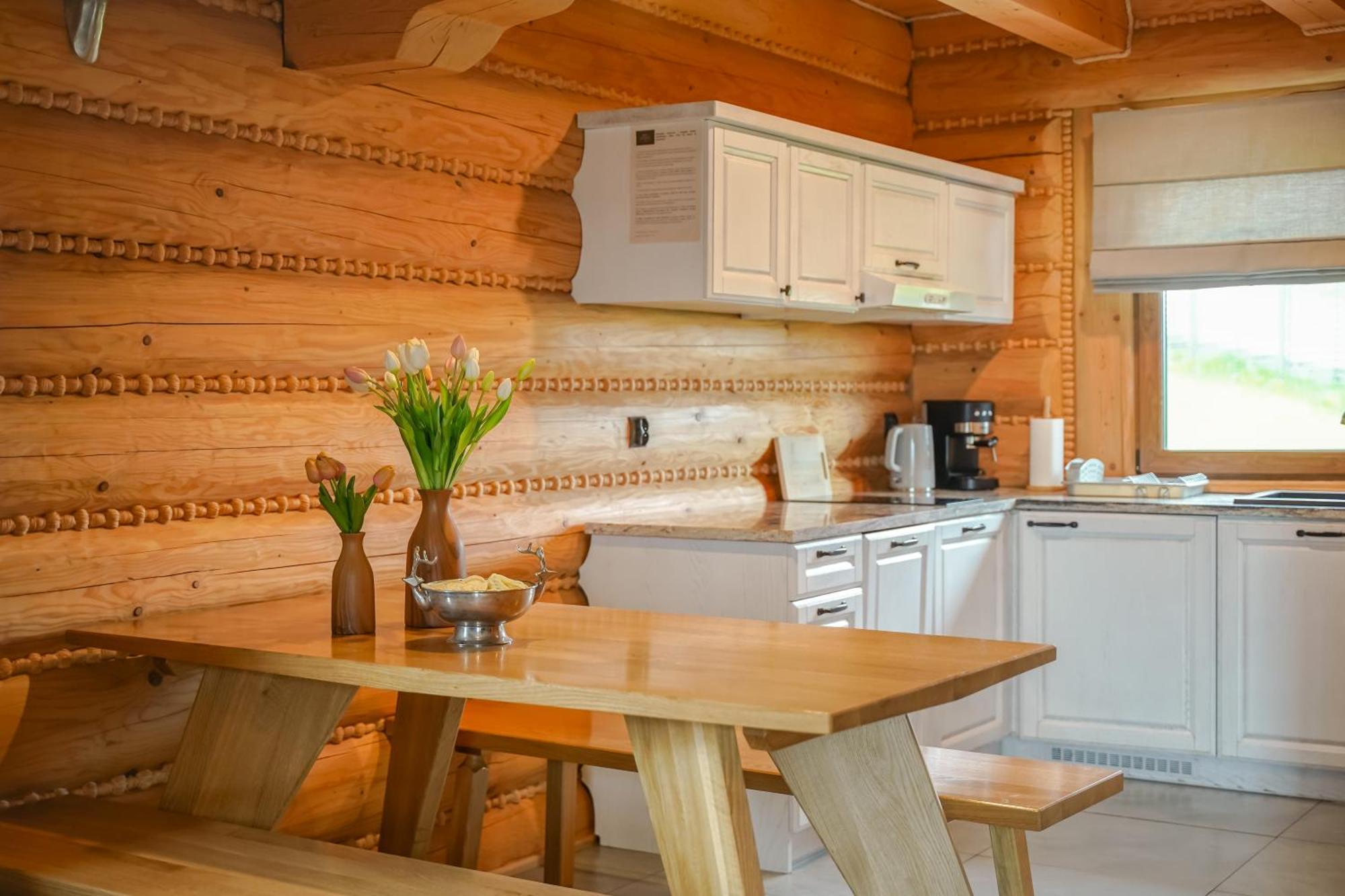Zloty Gron Log Houses & Apartments Істебна Екстер'єр фото